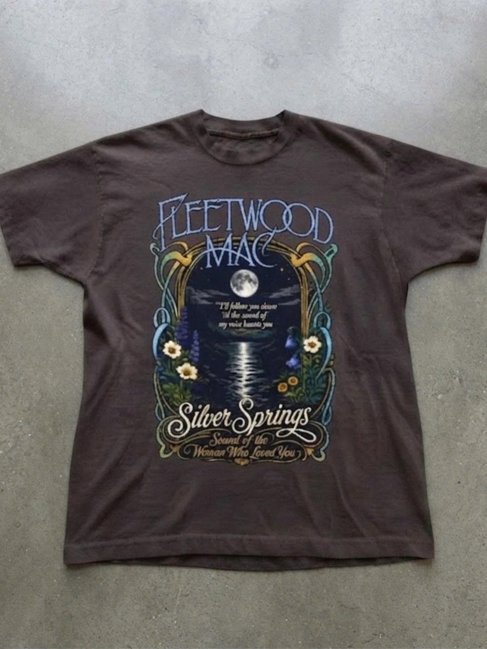 Silver Springs Graphic T-Shirt - Brown